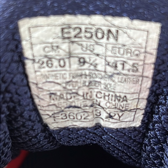 ASICS Gel Solution Speed. Blue and red. Womens 9 1/2. - Picture 11 of 11